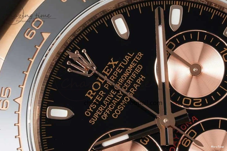 MiroTime 0506 Stretchable Daytona 116515 QF 1:1 Best Edition Black RG Dial on Oysterflex Rubber Strap SA 2273